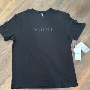 Vuori Men's Classic Black Tee